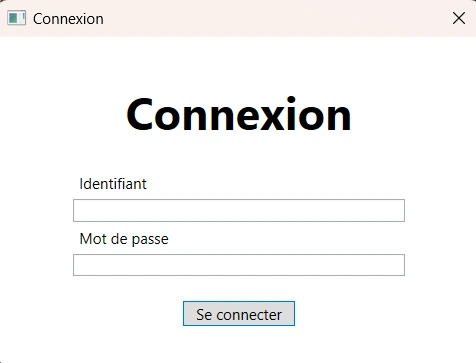 Page de connexion DortanApp